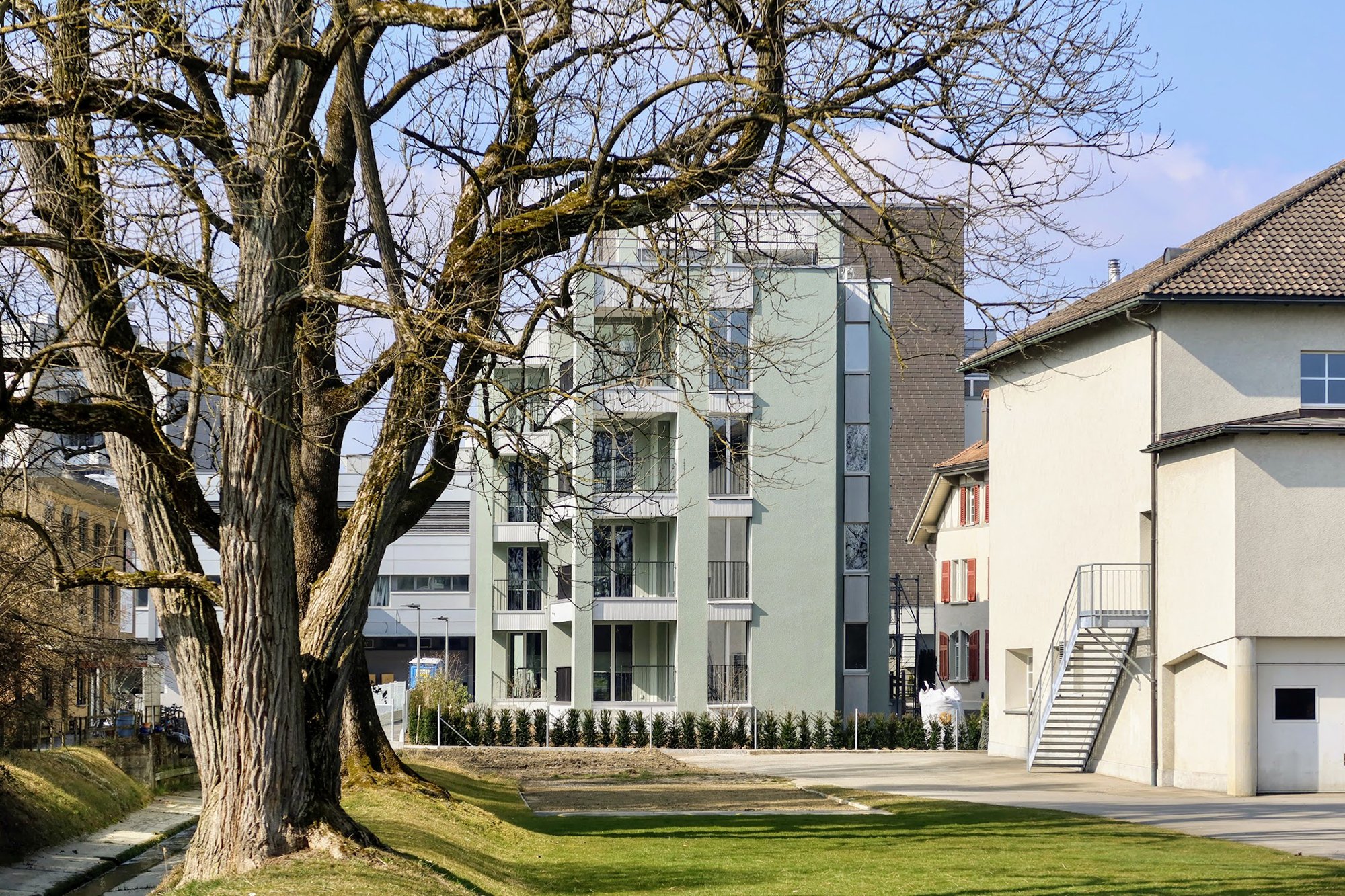 Mehrfamilienhaus Am Giessen In Weinfelden Mirlo Urbano Architekten